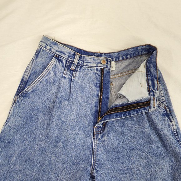 VINTAGE Bill Blass High Rise Relaxed Fit Mom Jeans Size 14 100% Cotton Exc. Cond - Picture 10 of 16